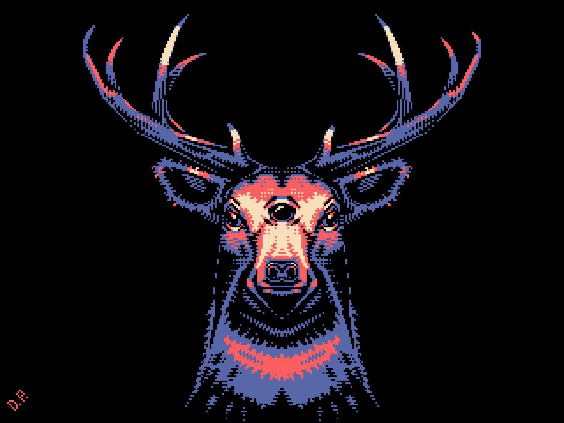 ArtStation Creepy Deer