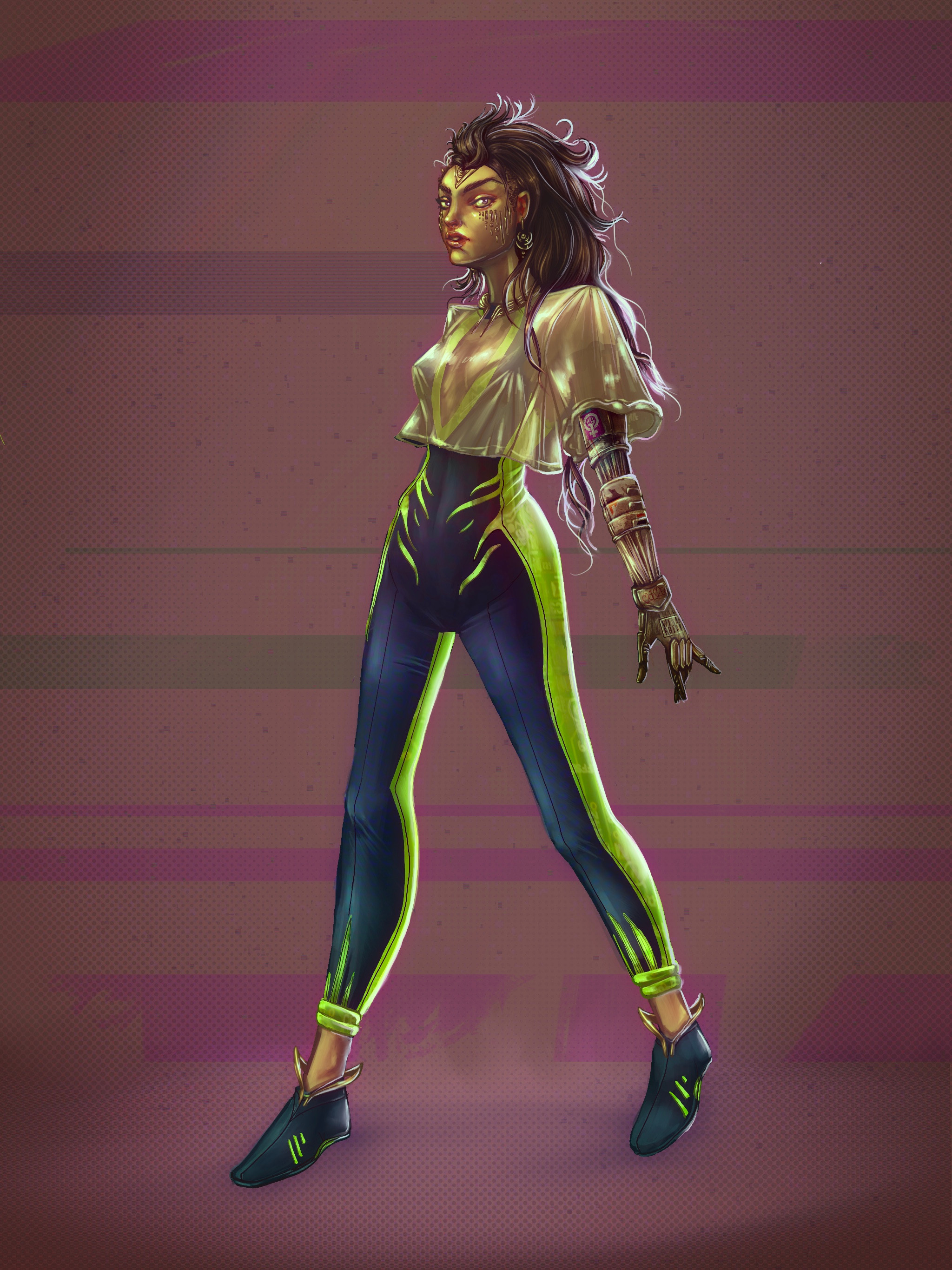 Cyberpunk Female Concept