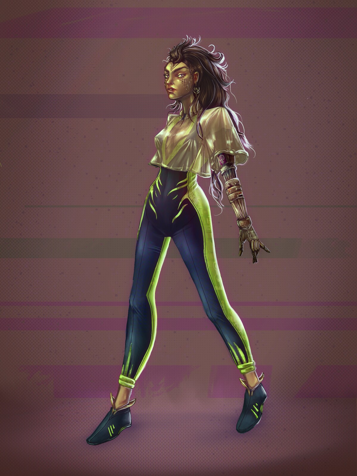 Cyberpunk Female Concept