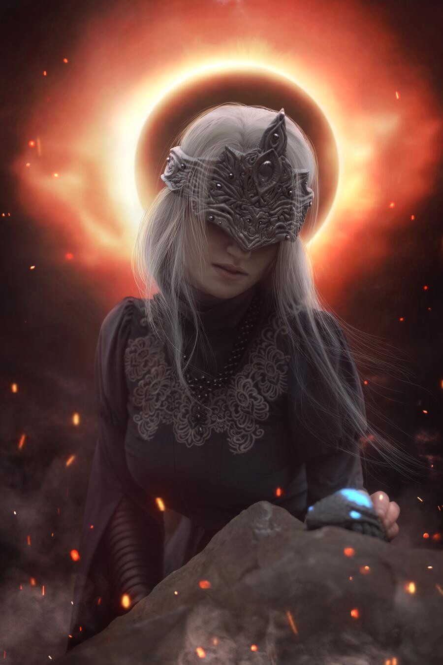 Fire shop keeper cosplay