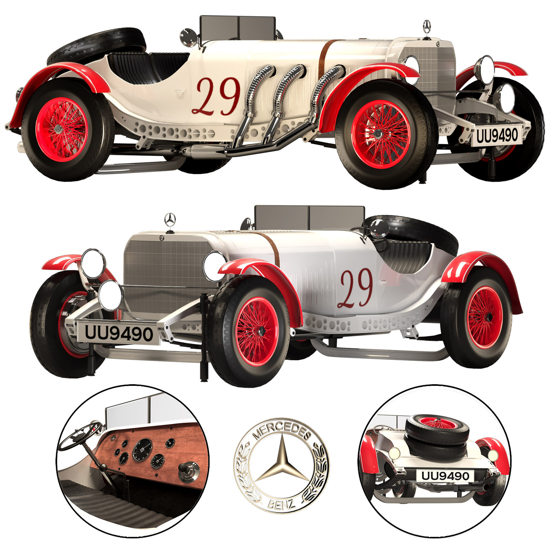 Mercedes SSKL 1929