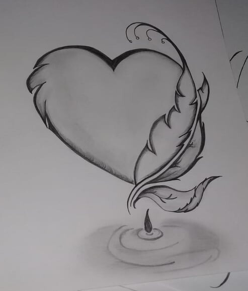 Top more than 151 love romantic simple pencil drawing - vietkidsiq.edu.vn