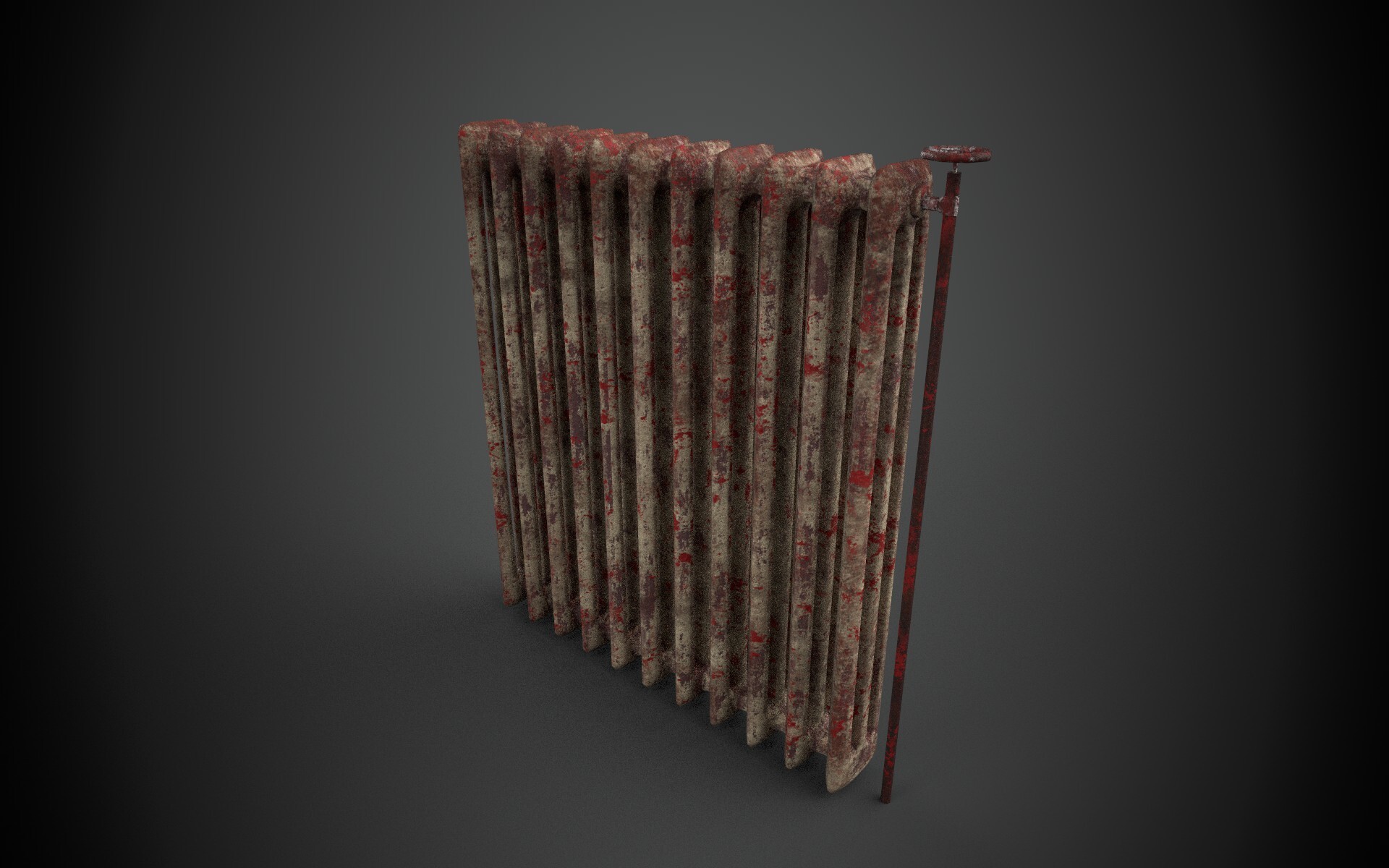 Mihai Niculescu Old Rusty Radiator