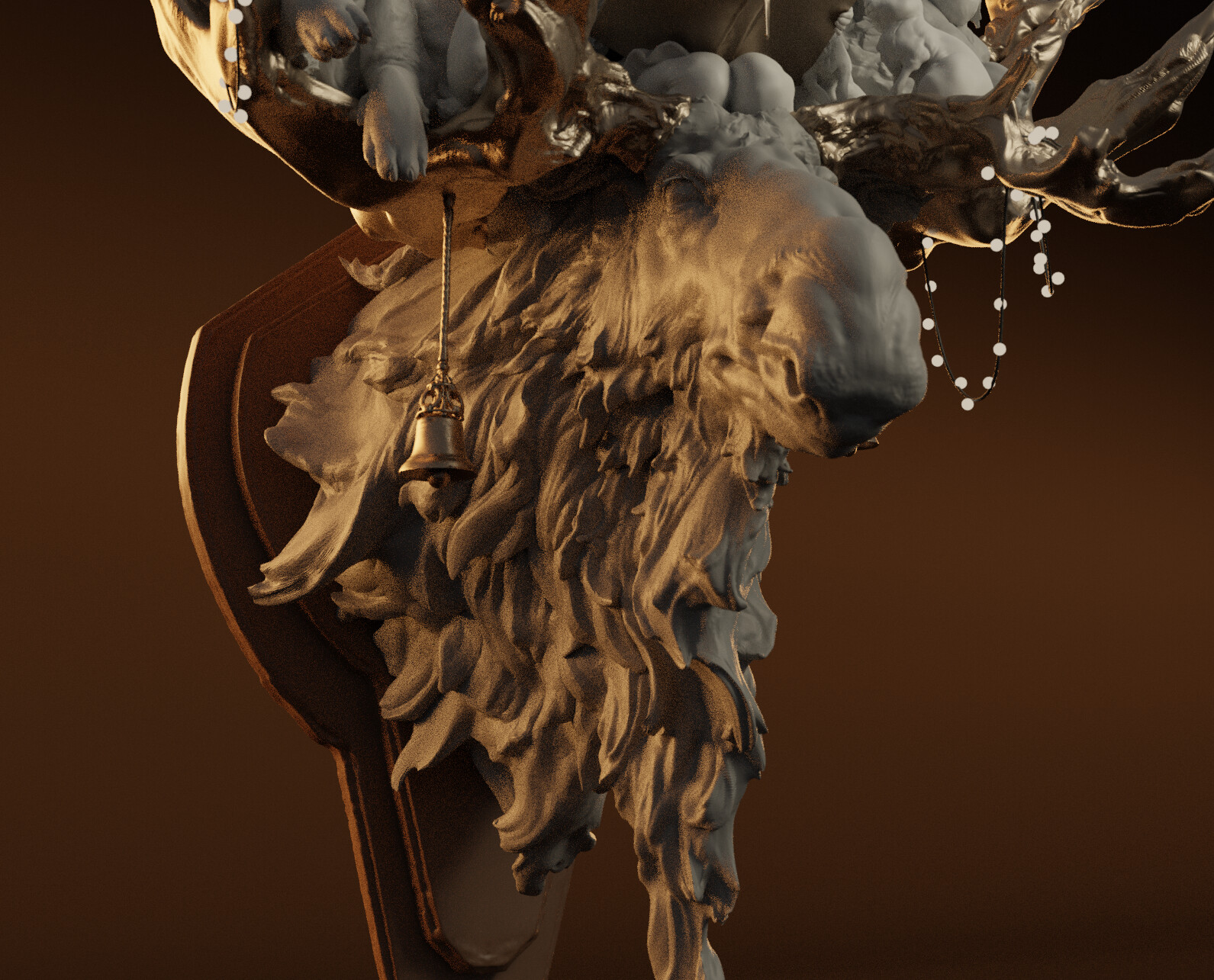 Entei Ryu - 《Forest Friends》statue