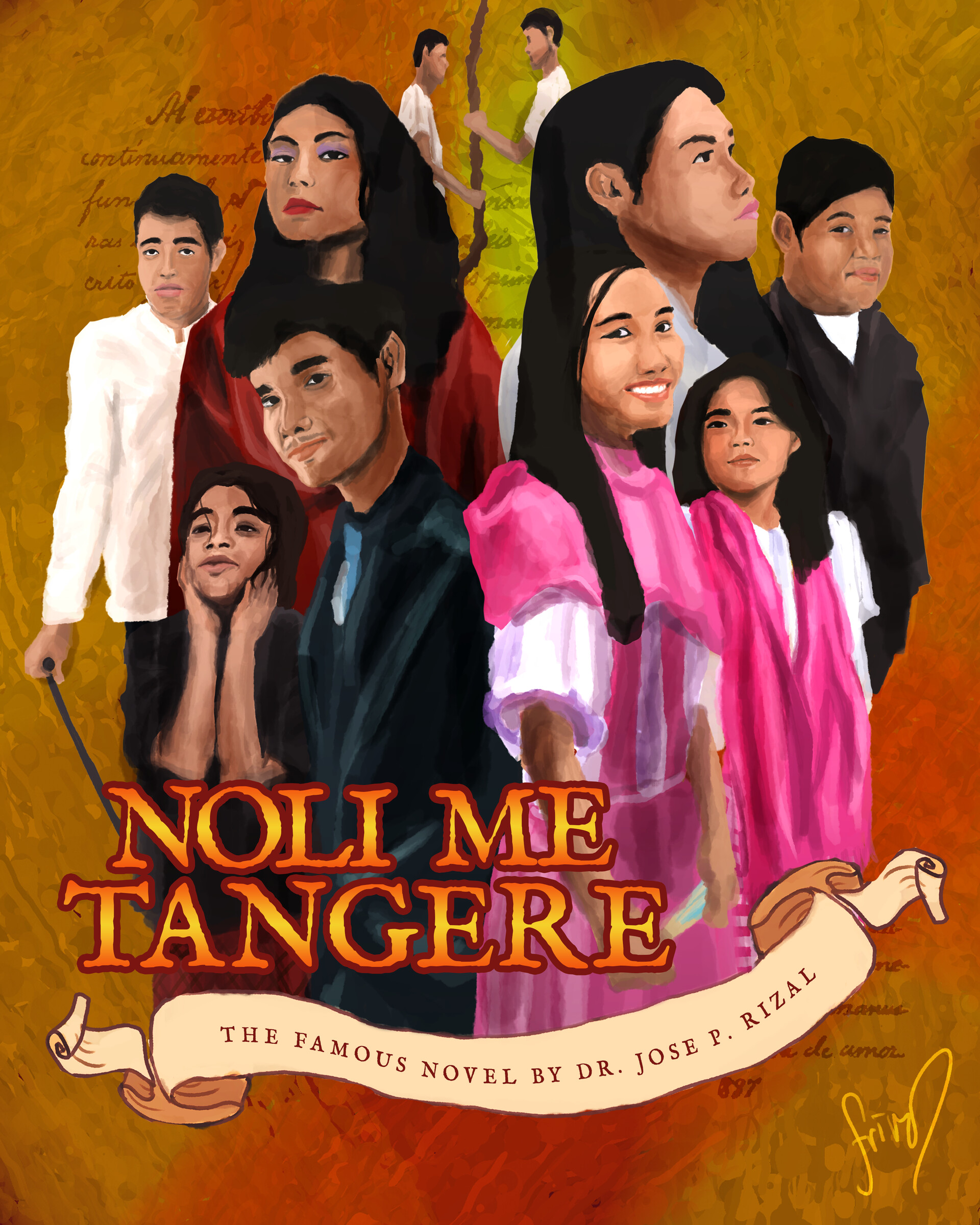 Artstation Noli Me Tangere Arlo Jhan Bayot