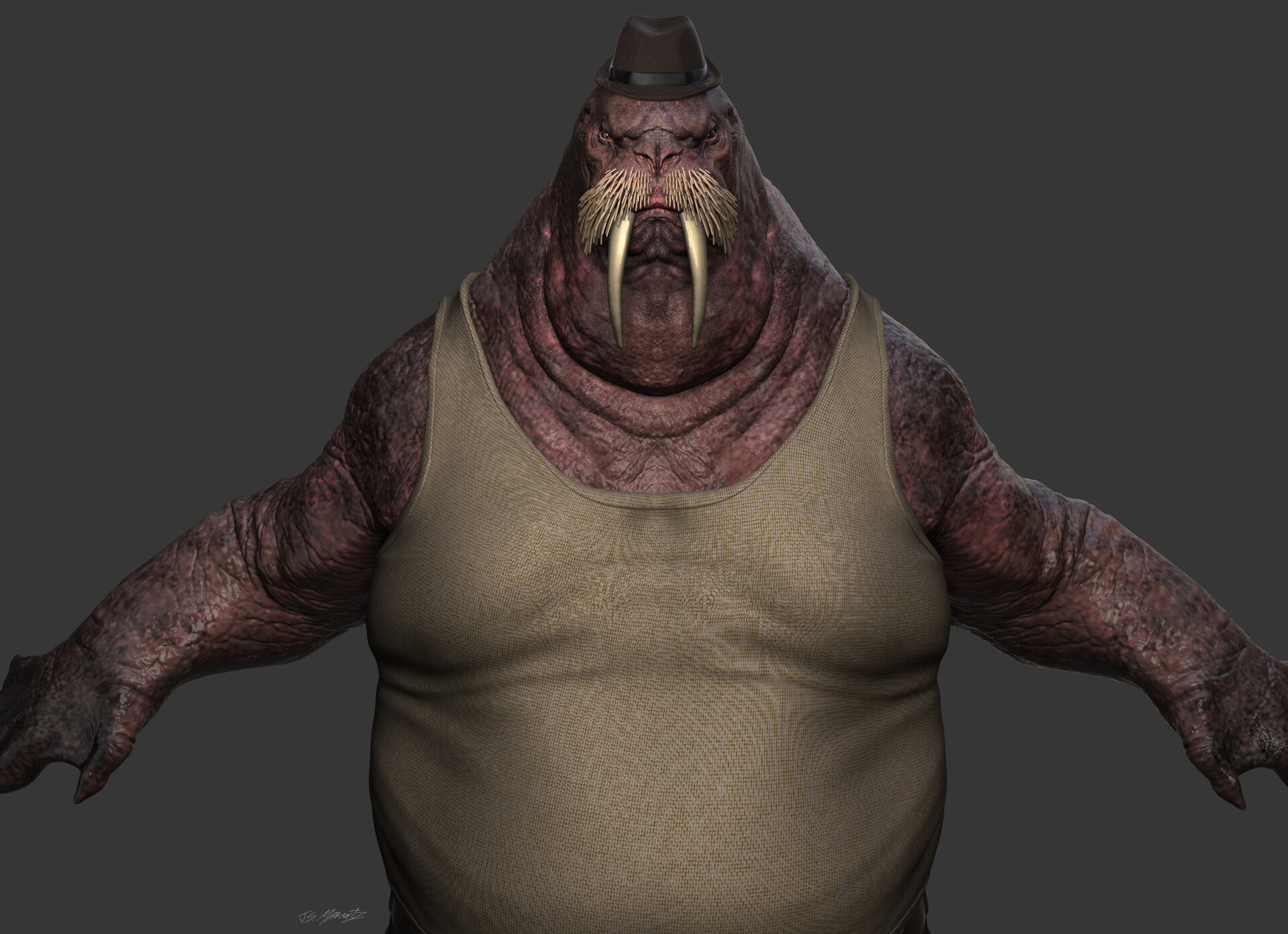 ArtStation - Walrus Man