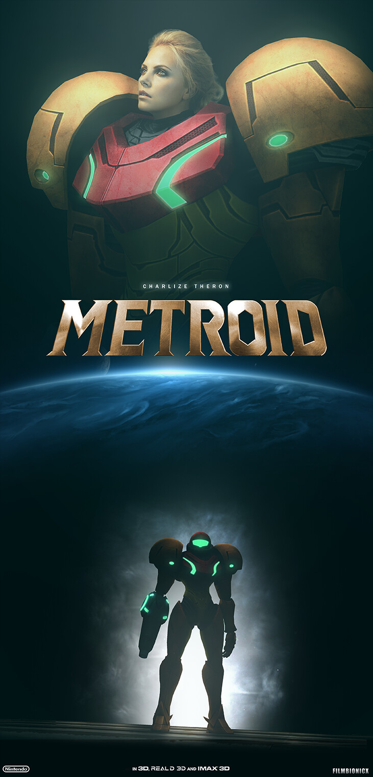 ArtStation LONG POSTER METROID MOVIE