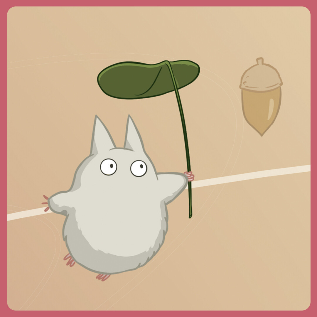 Hector Jenz - Totoro Fan Art - となりのトトロ - Tonari no Totoro