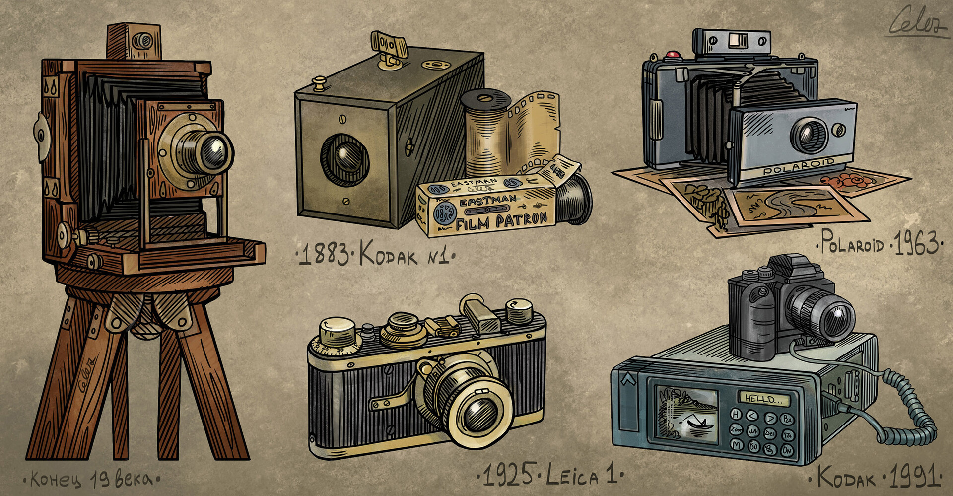 ArtStation - Cameras from different times