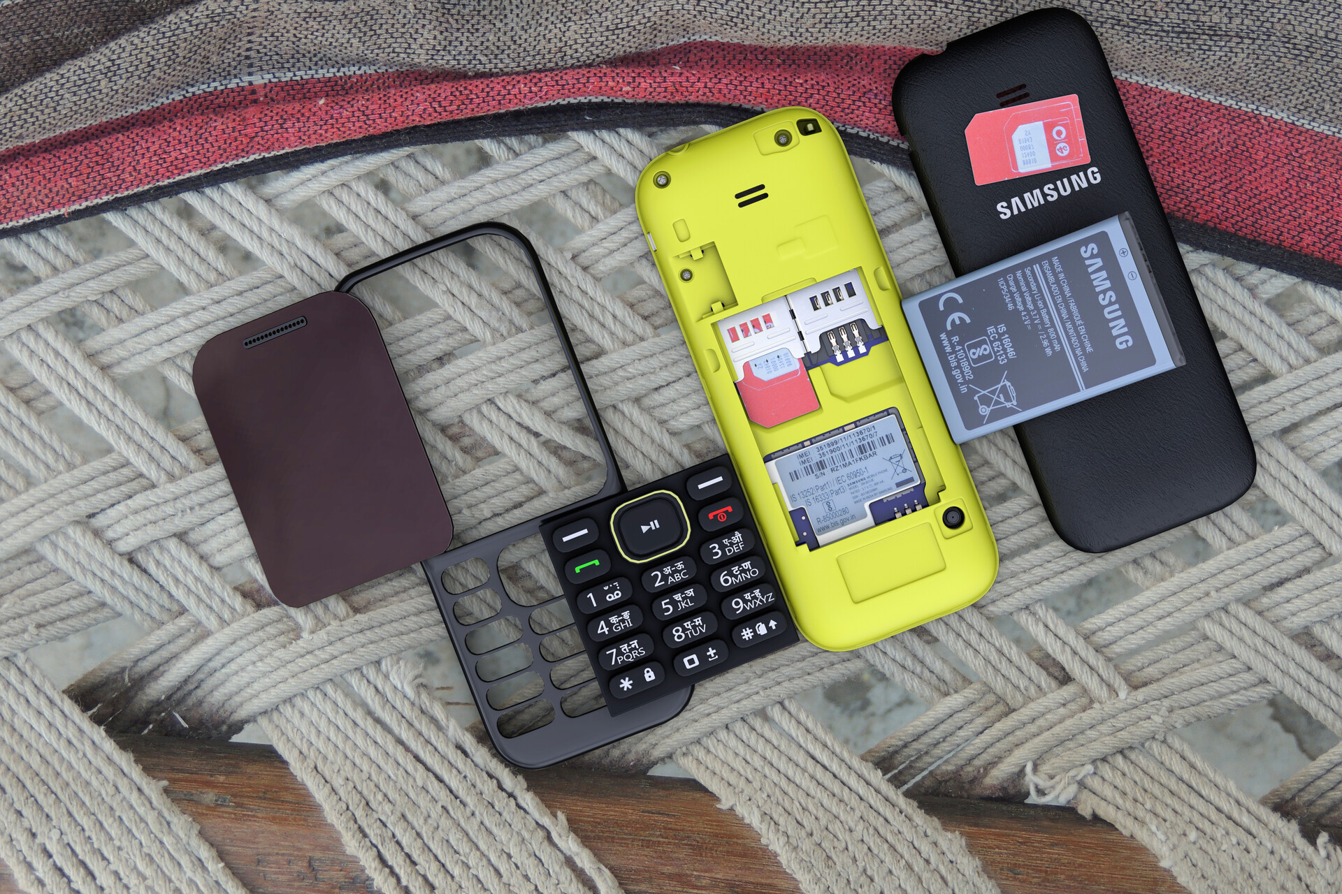 ArtStation 3d model of samsung guru music mobile phone