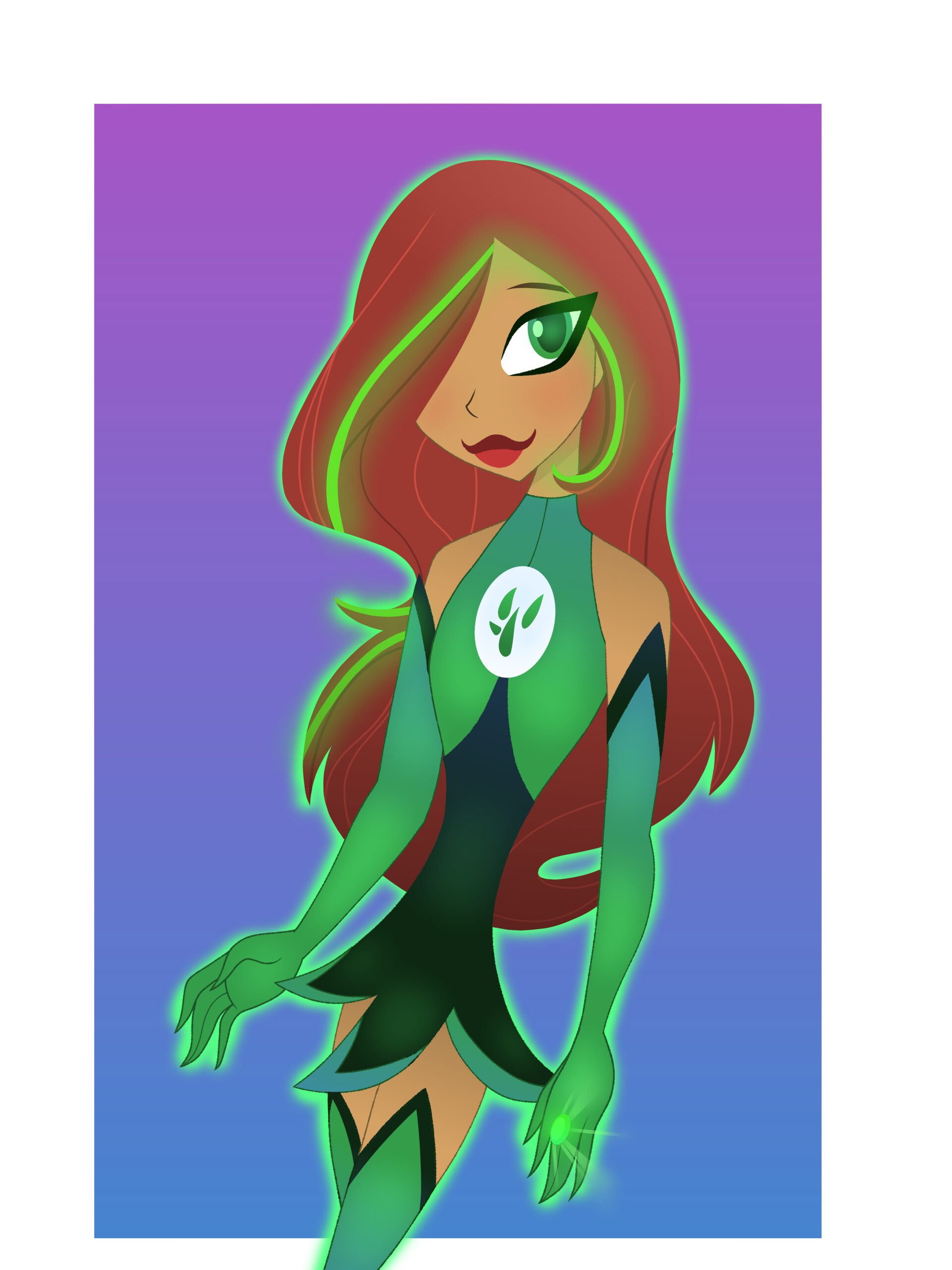 ArtStation Green Lantern and Poison Ivy fusion (DC Super Hero Girls 2019)