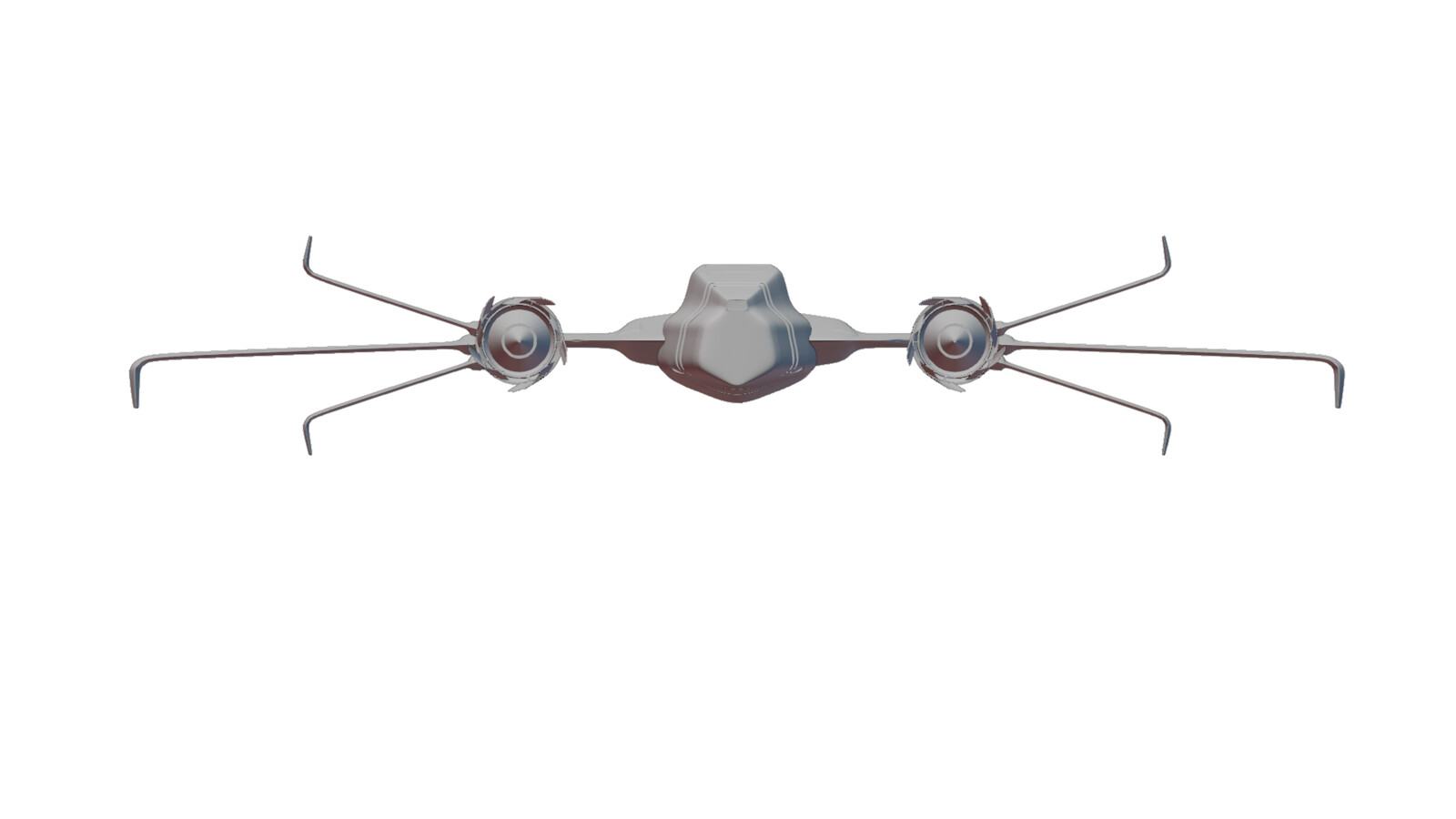 Rocket Plane Rear