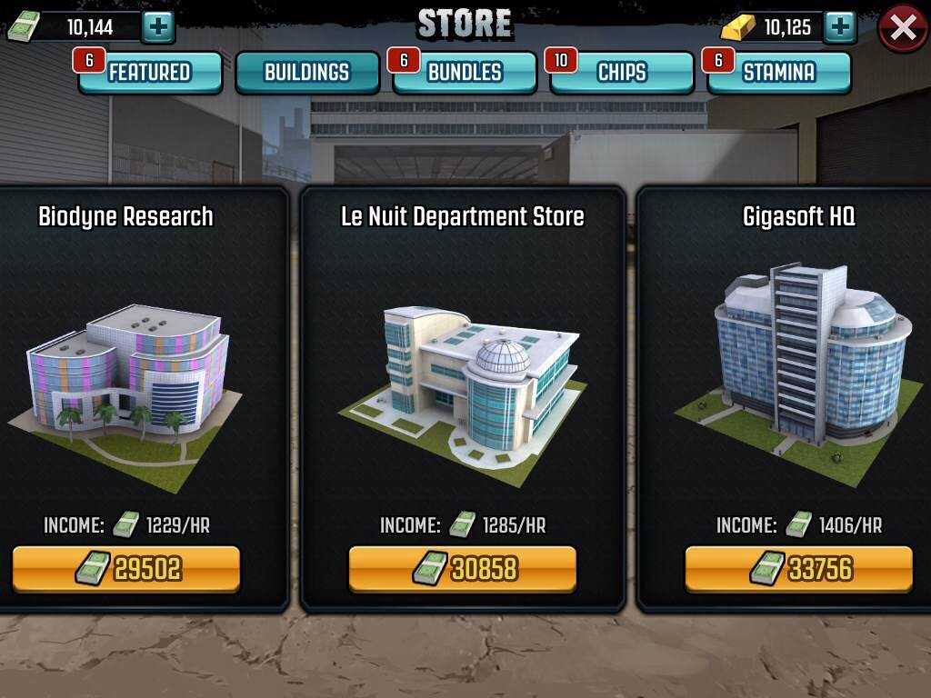 Crime City 2 building assets.