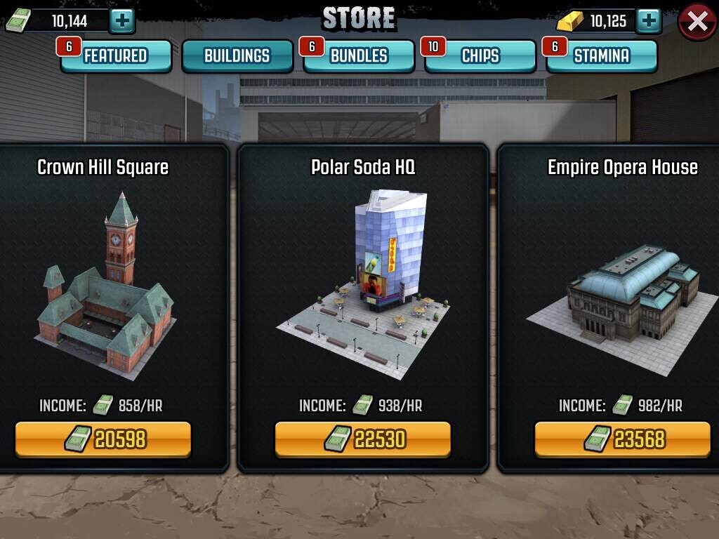 Crime City 2 building assets.