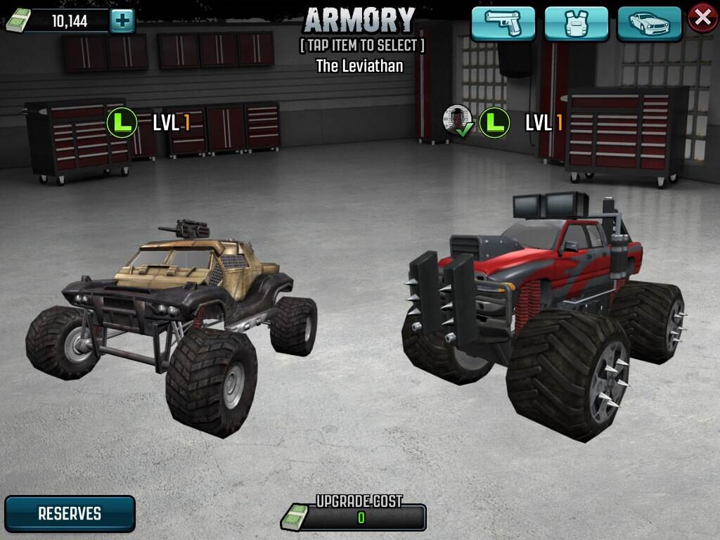 Crime City 2 vehicle models.