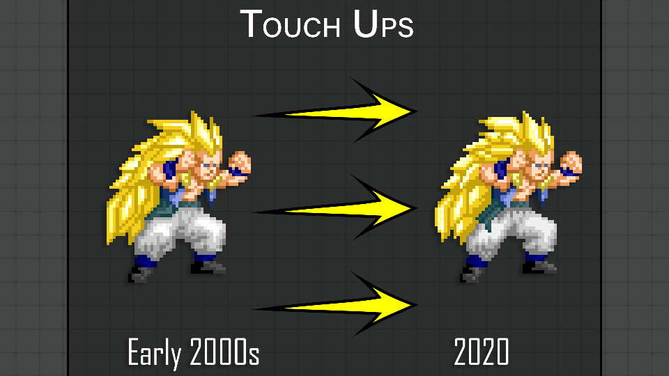 dragon ball z goku mugen sprite sheet