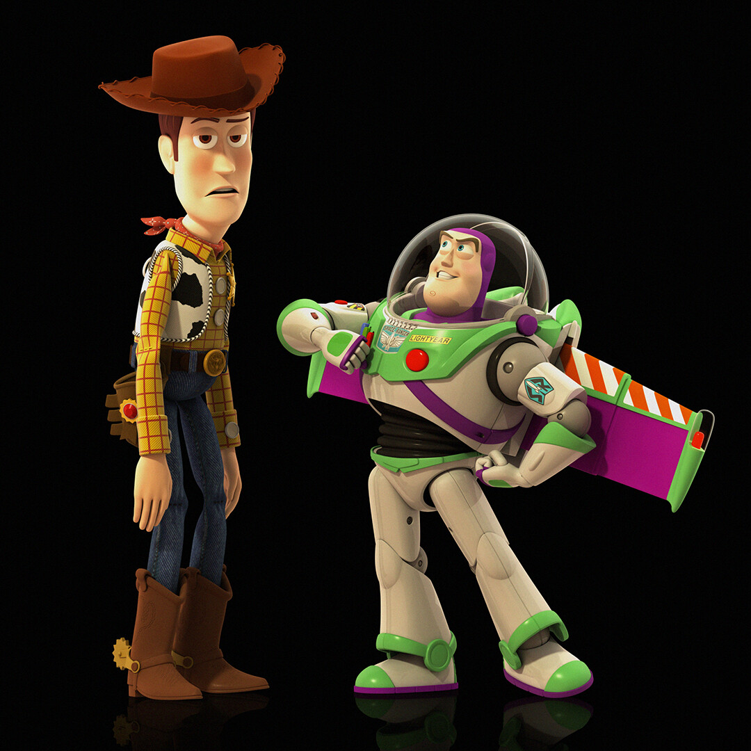 Artstation Woody And Buzz Toy Story 2 Teaser Trailer Takahiro Shima