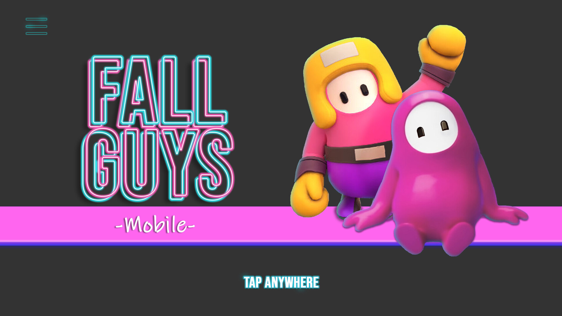 ArtStation - Game UI design mockup: Fall Guys Mobile