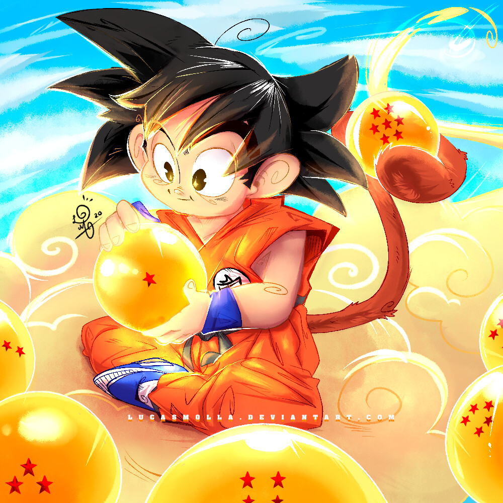 ArtStation - Dragon Ball - Goku on VB STYLE