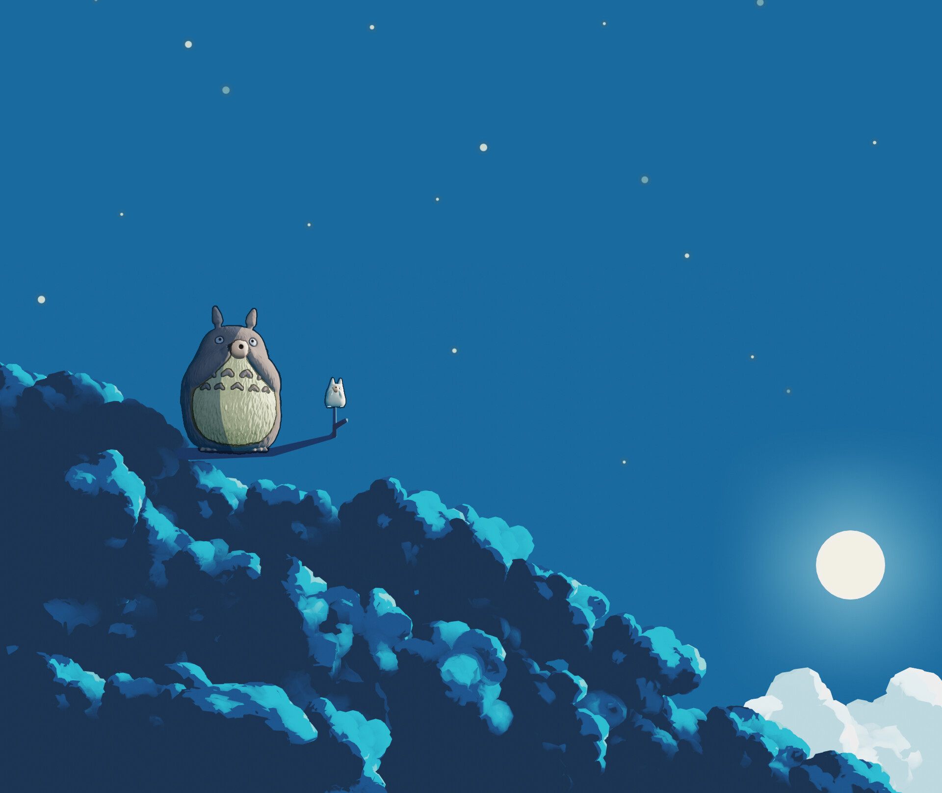 Artstation Studio Ghibli Scenes In Blender Thodoris Tsiridis