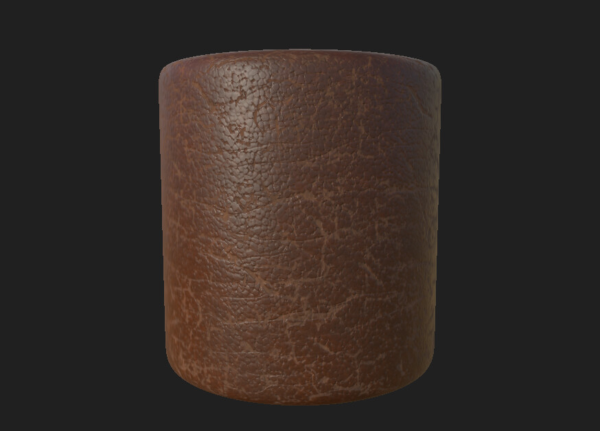 Kolton Eichers - Worn Leather Material