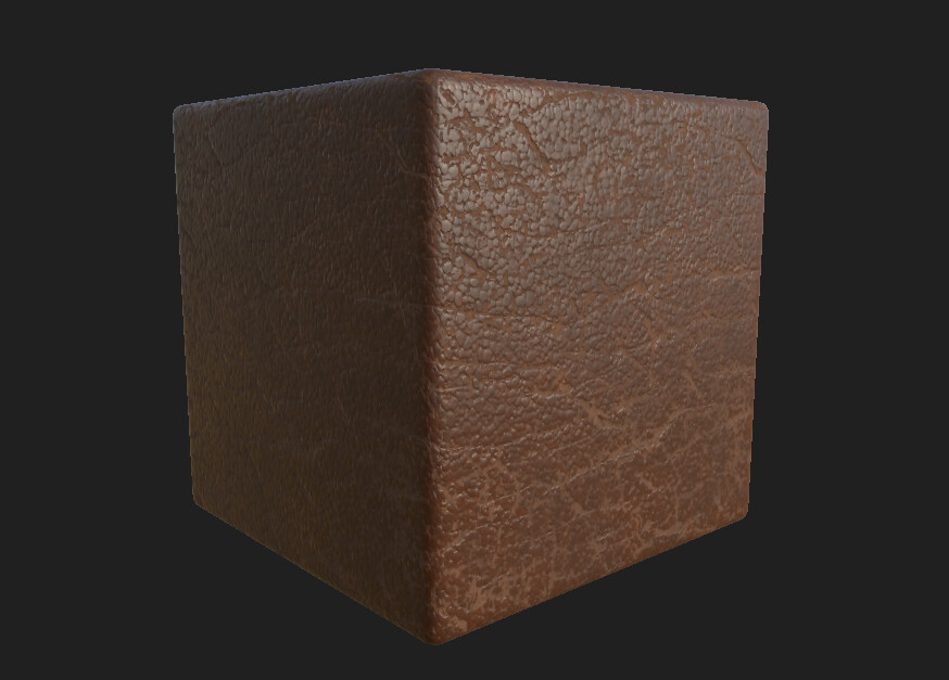 Kolton Eichers - Worn Leather Material