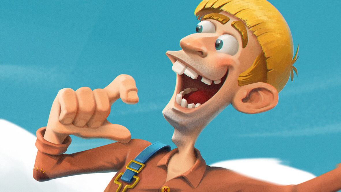 Artstation Debil Dzhek Simple Jack From Tropic Thunder Movie Ivan Gonchar