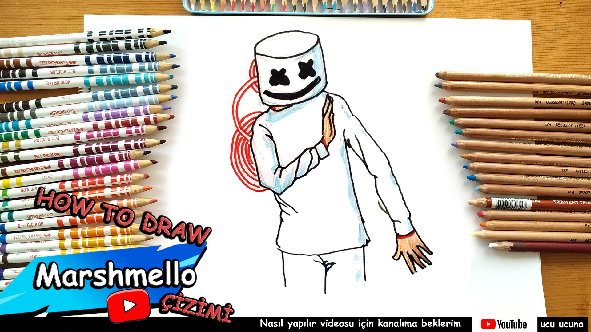 Marshmello drawing clearance easy