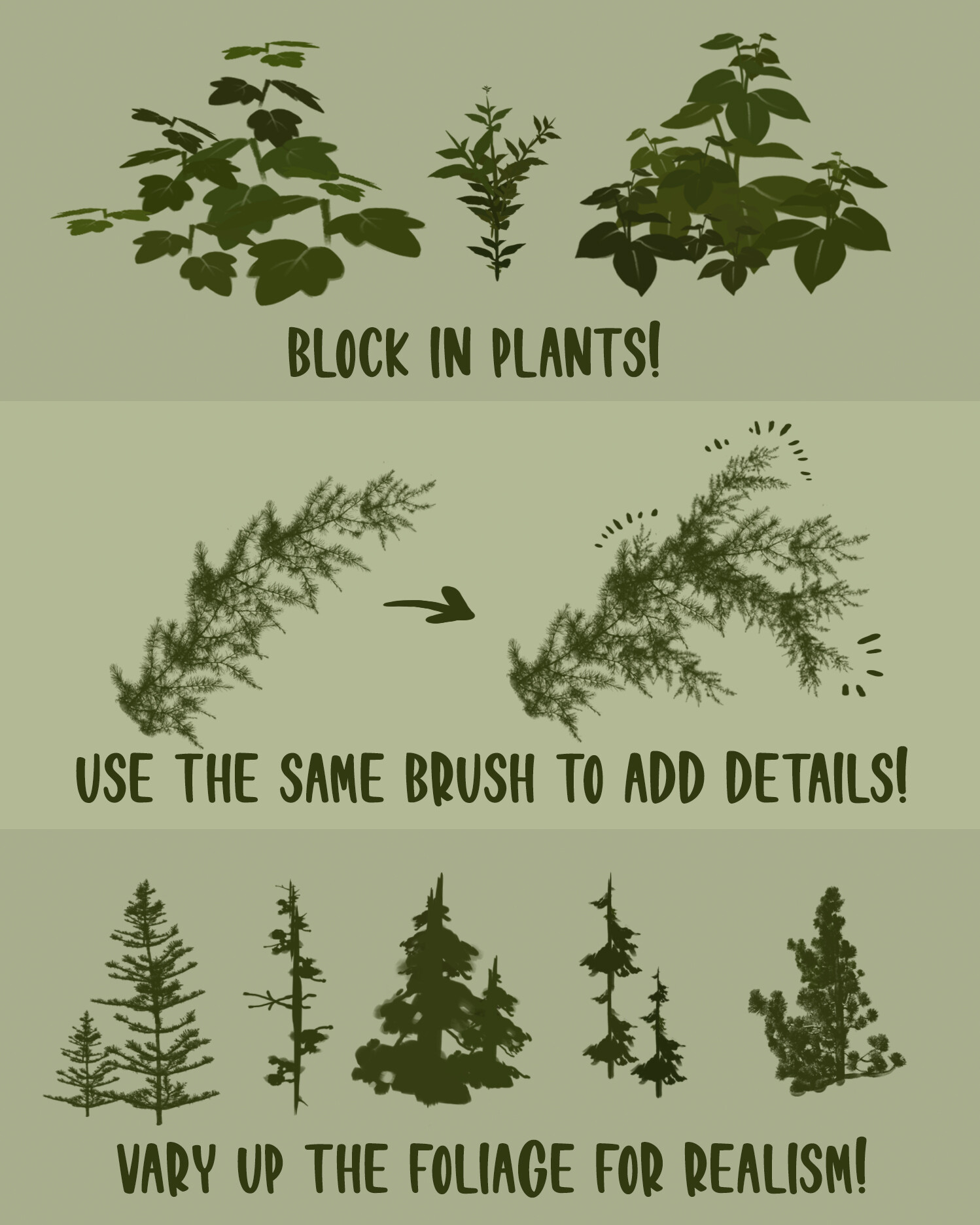 Foliage procreate brushes free free procreate for chromebook