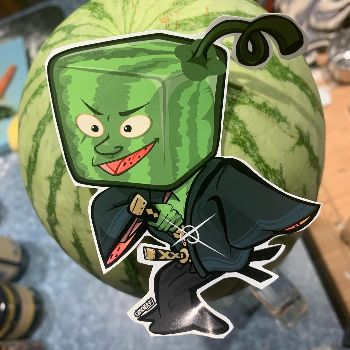 Sam Kalensky Suika No Bakemono Watermelon Monster