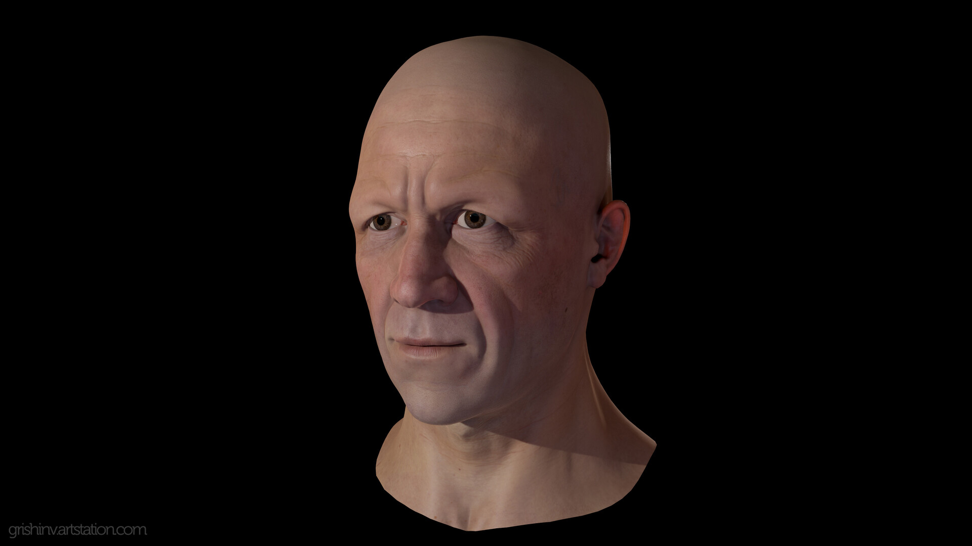 ArtStation - Man's head