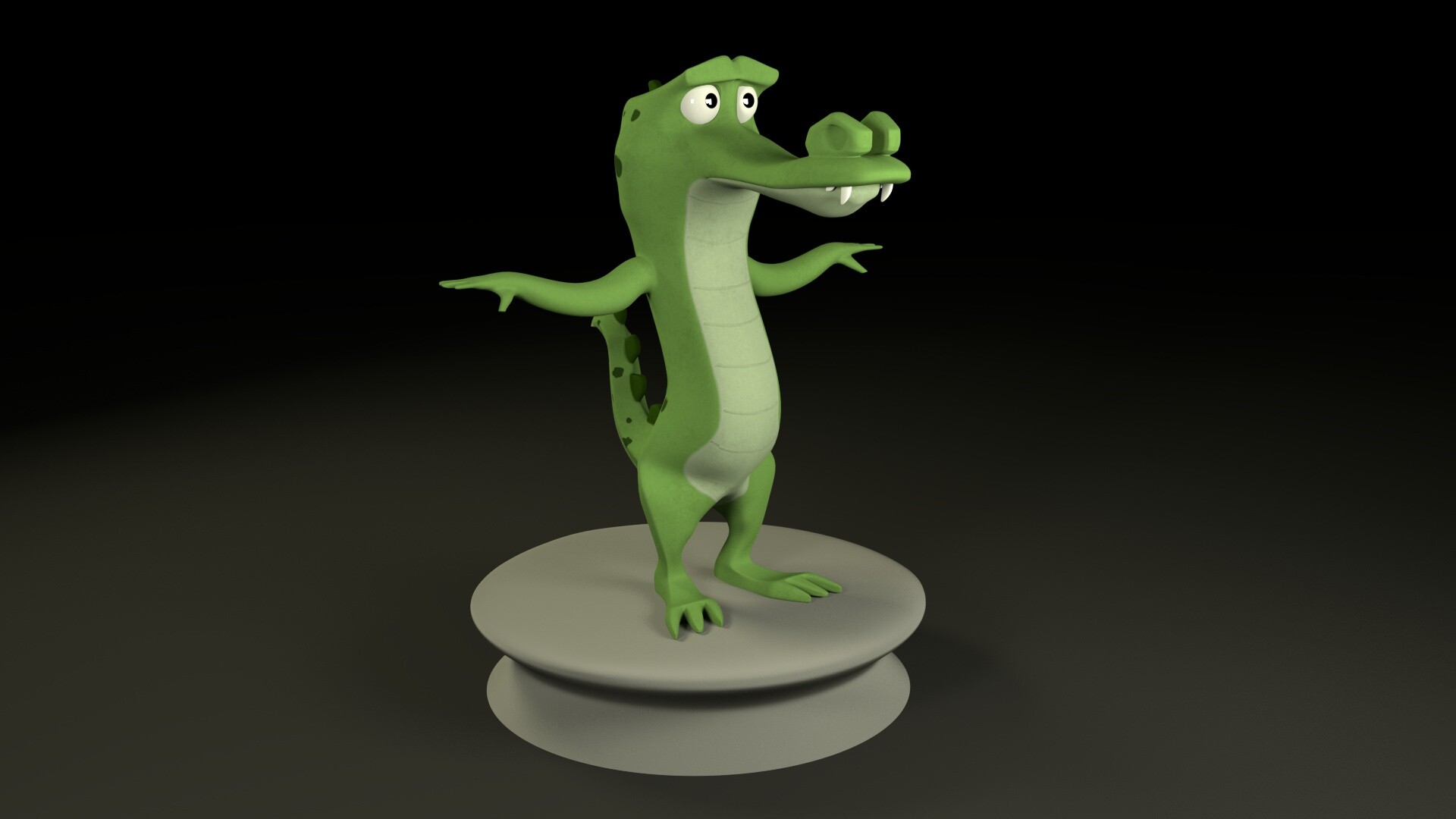 ArtStation - Stylized Crocodile