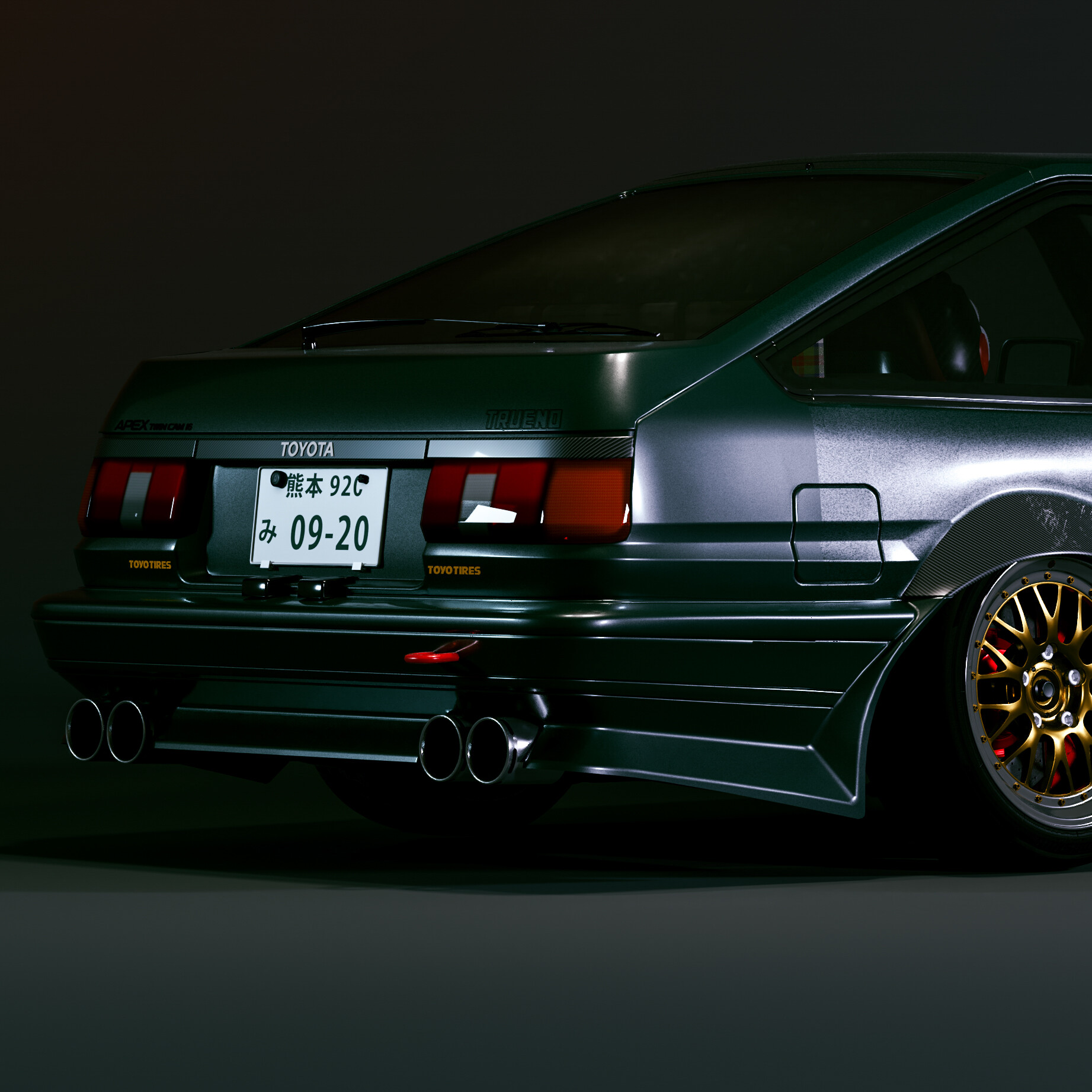 trestonchen - My Custom AE86 Sprinter Trueno (カスタム