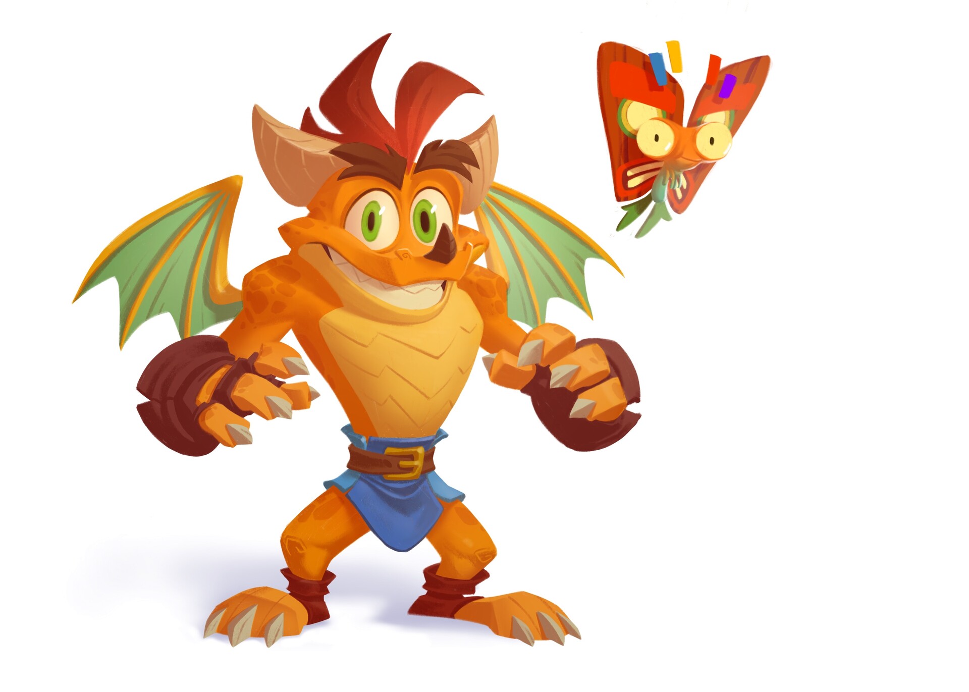 ArtStation Crash The Dragon