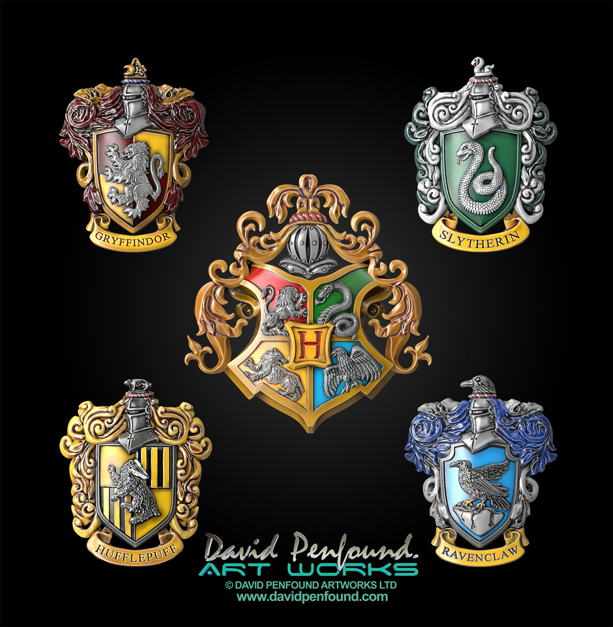 Universal Pen - Harry Potter - Gryffindor House Emblem