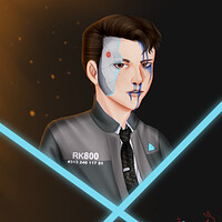 Artstation Reed900 Detroit Evolution Fanart Morgane