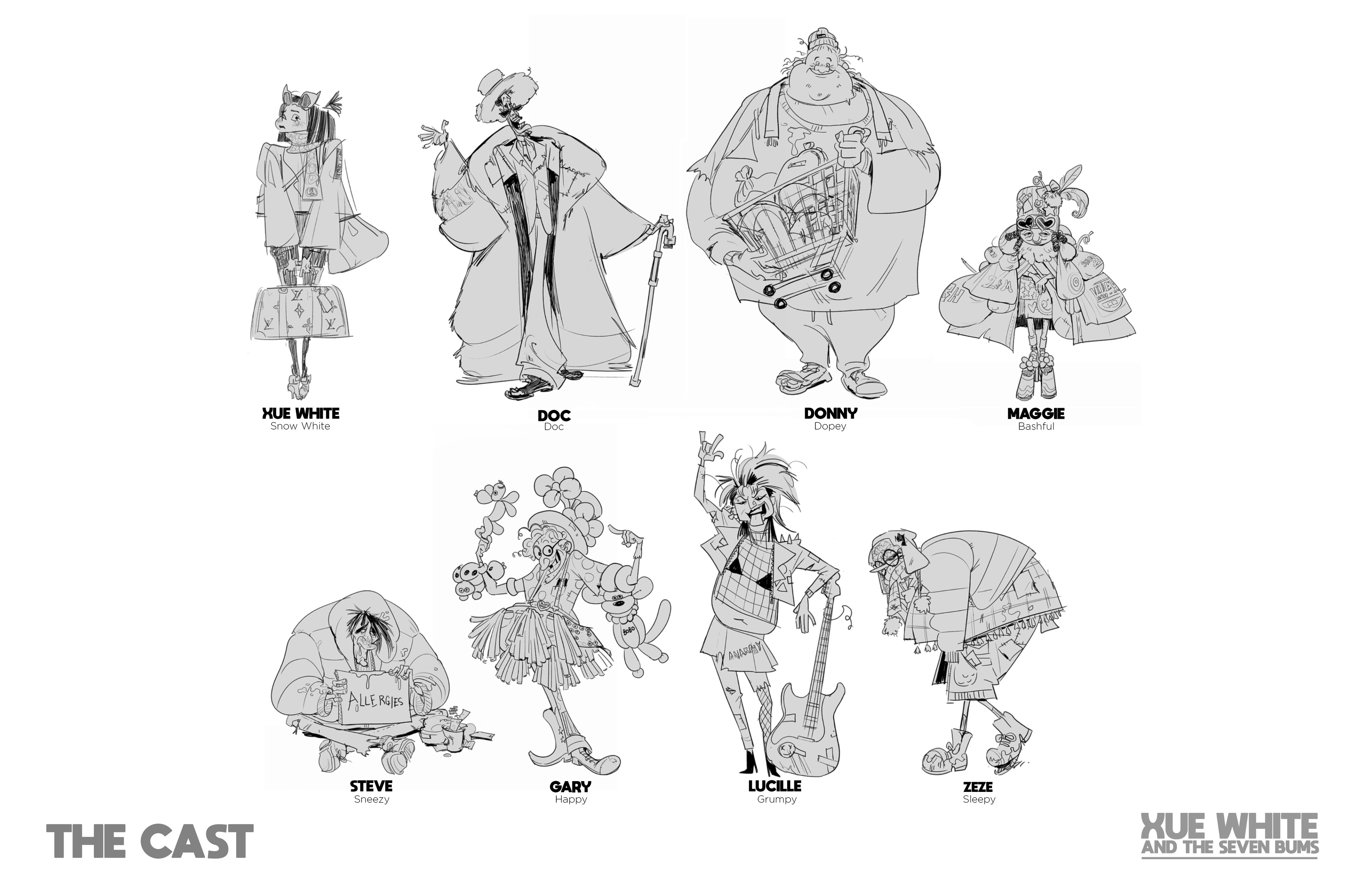 Early Concept Designs for Snow White : r/disney