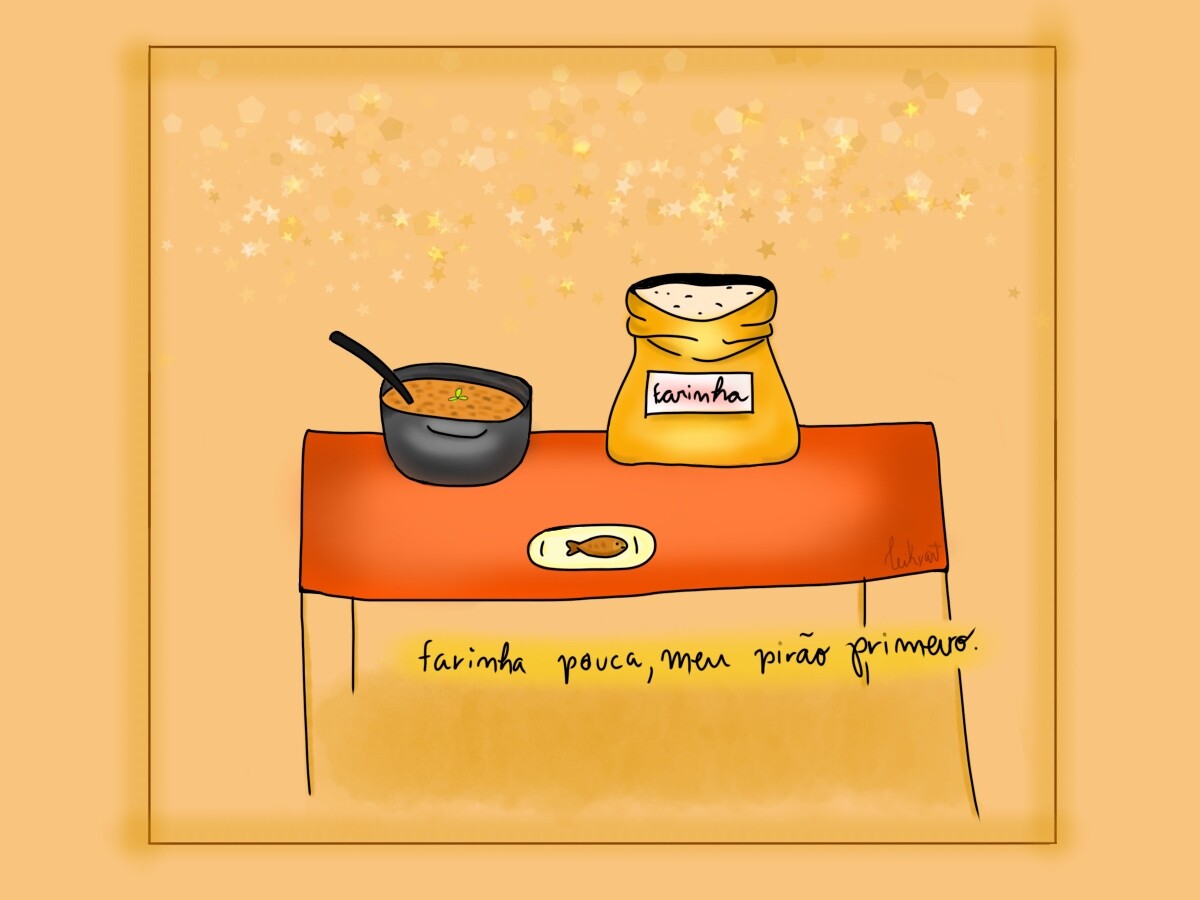 ArtStation - farinha pouca meu pirão primeiro.