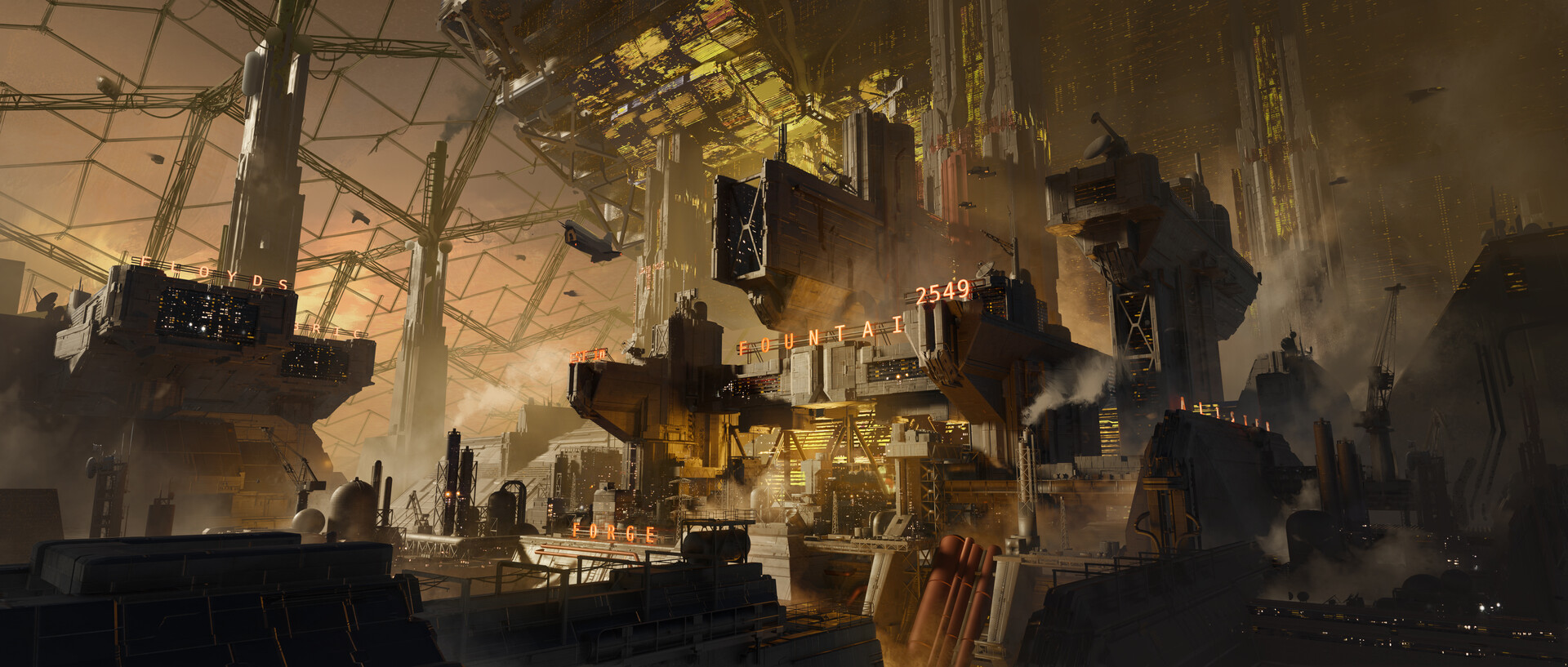 ArtStation - Anthill Stories - Industrial District