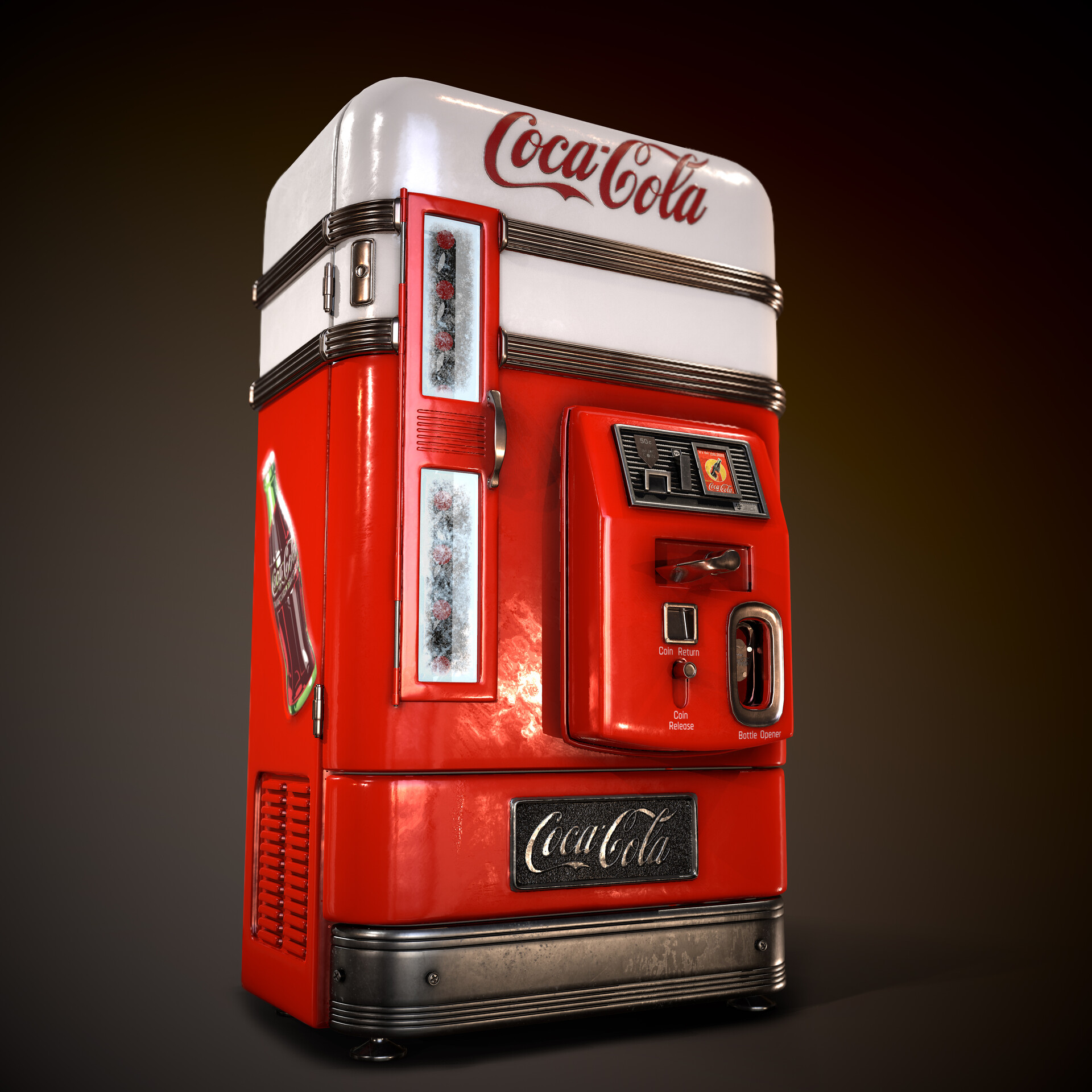 David Evans - 1950's Coca Cola Machine (Inspired by Estúdio Ícone)