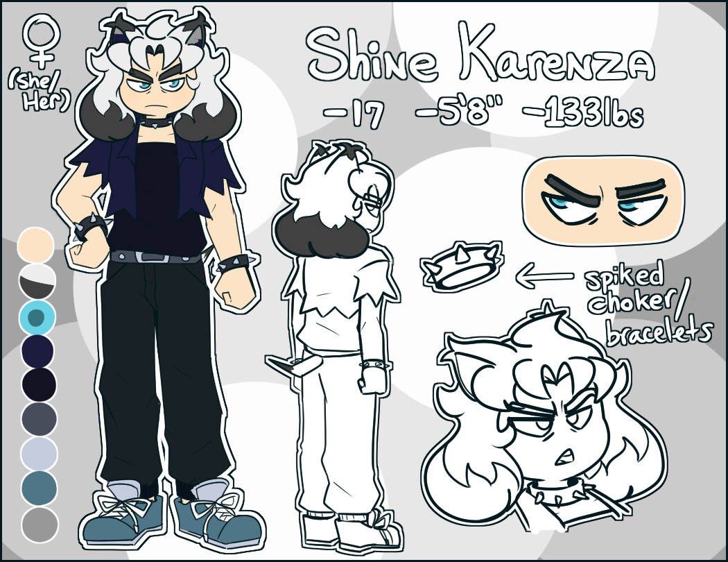 ArtStation Artfight Reference Sheets (2020)