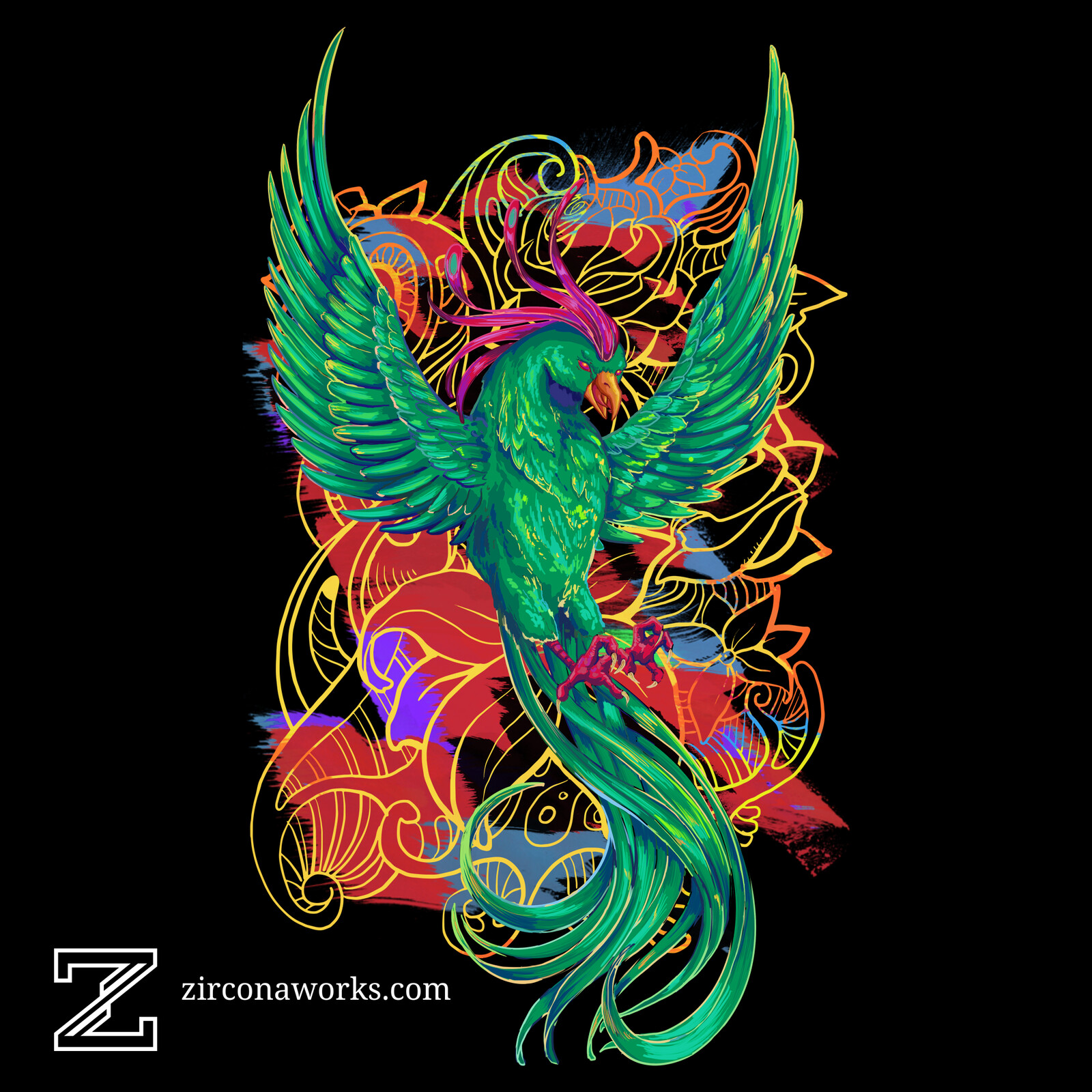 Phoenix (2) Shirt Design