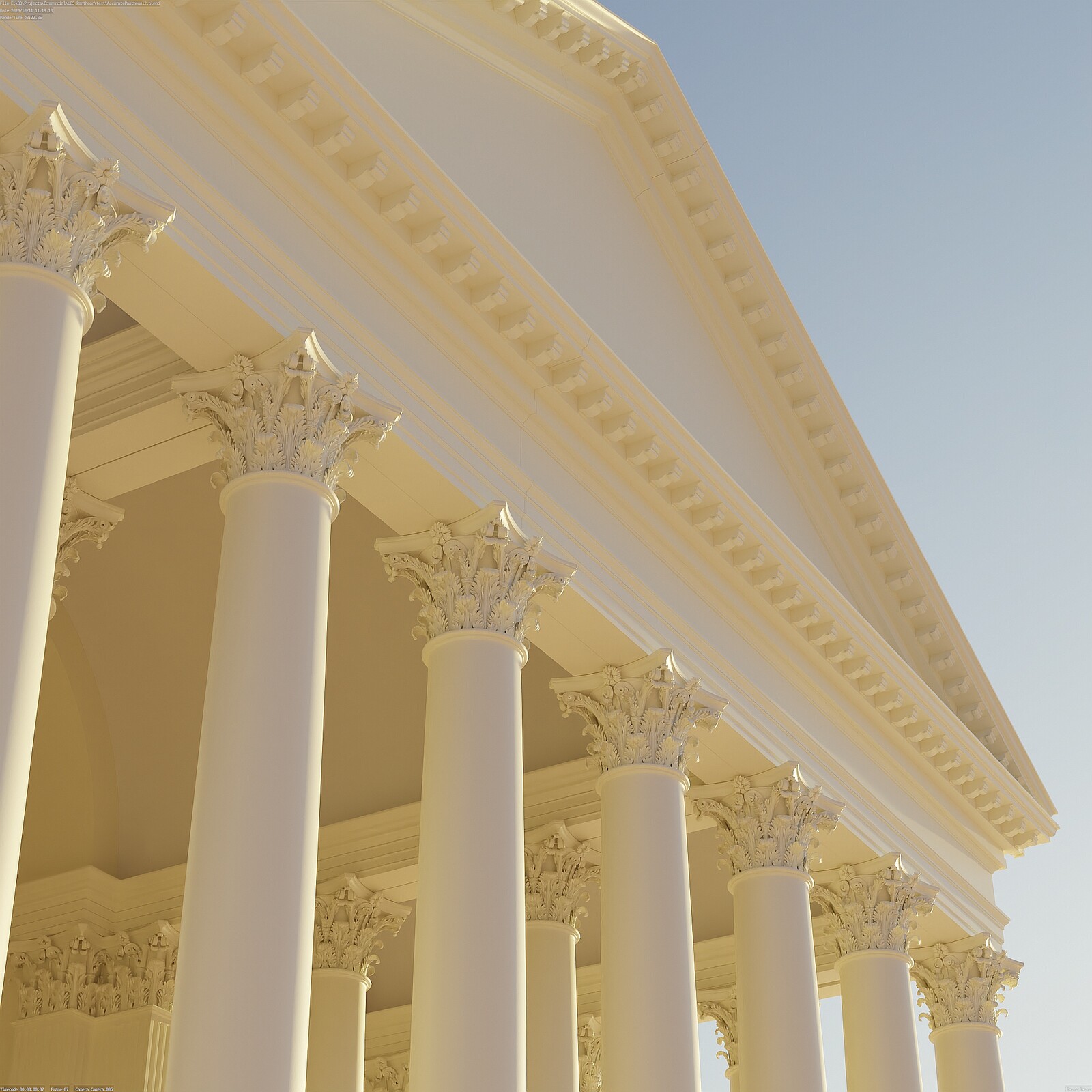 Portico Columns