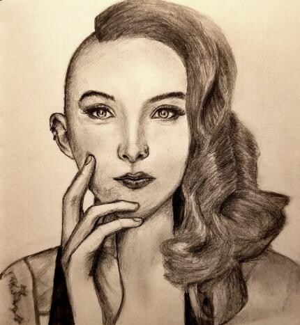 Artstation Sketch Portrait Tiktok Redqueenhails Pinckz Artstation Sketch Portrait Tiktok Redqueenhails Pinckz