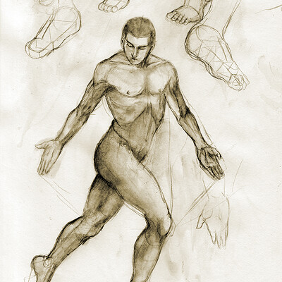 Male nude studies #2