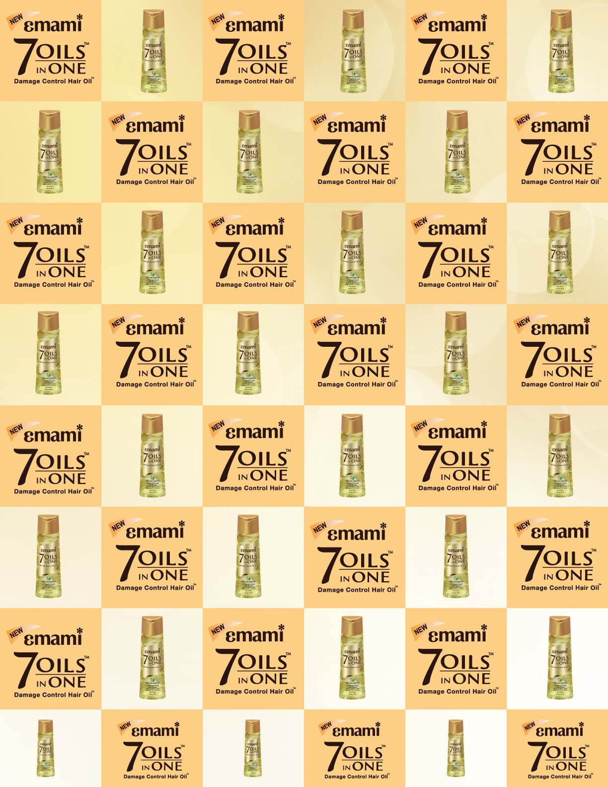 Emami 7 Oils in 1 - Backing paper