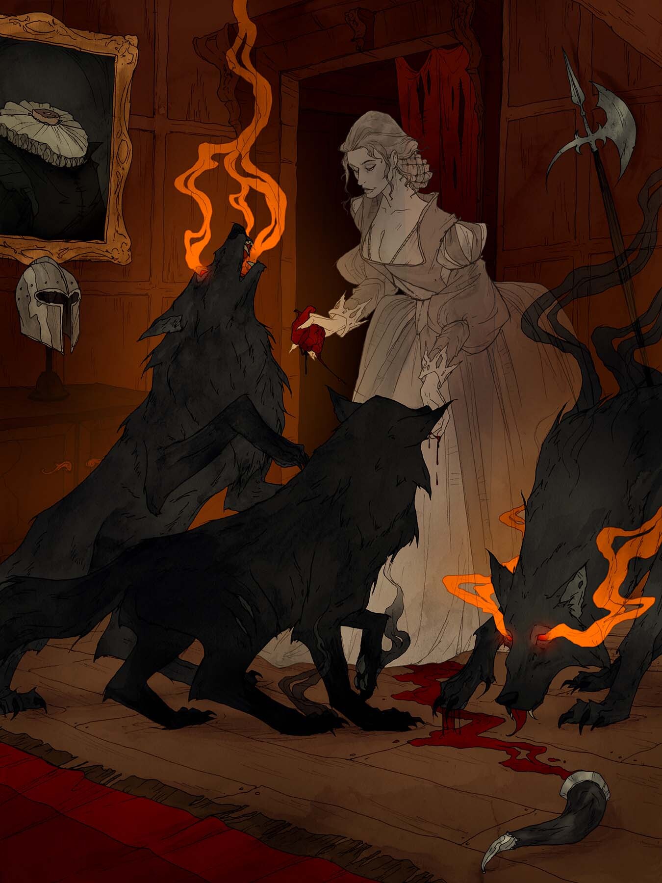 Artstation Halloween Alphabet Abigail Larson