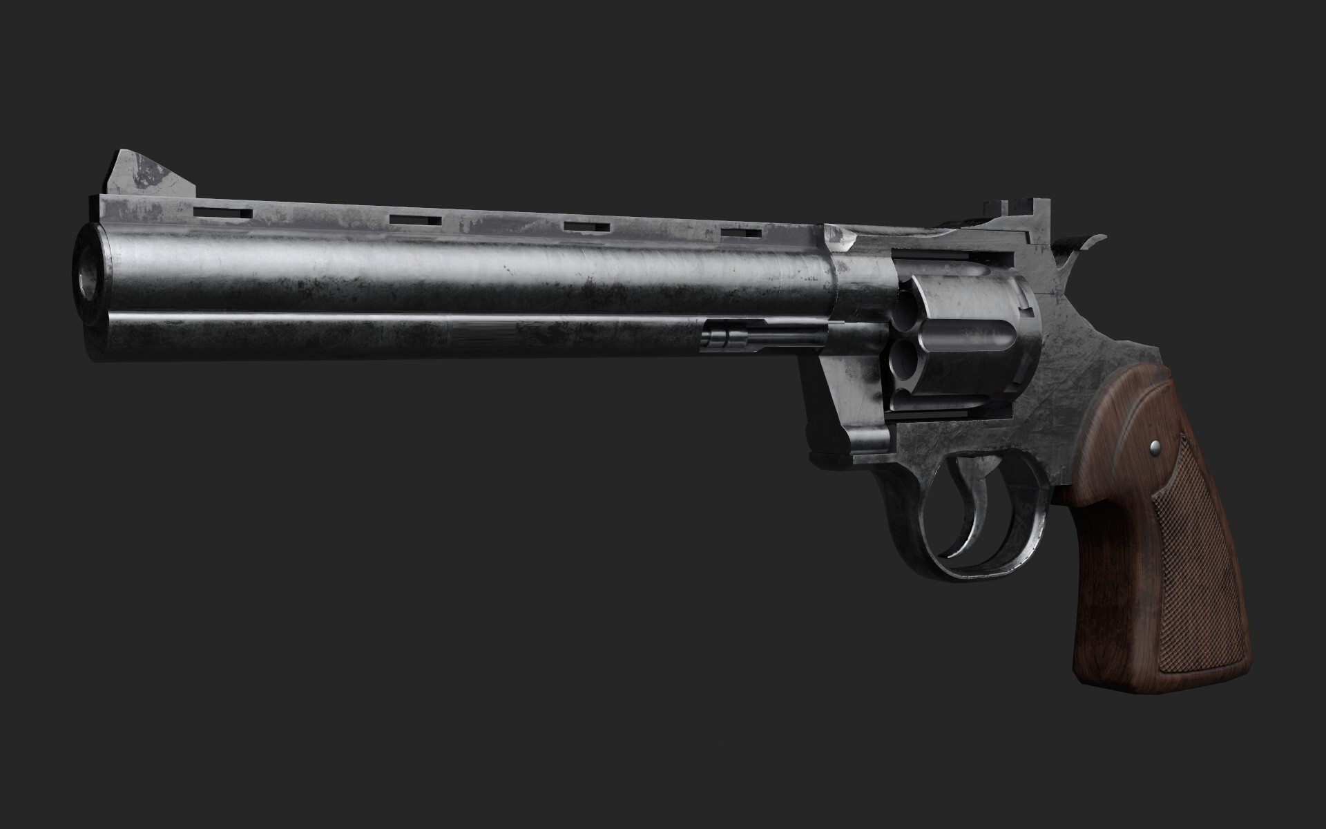 ArtStation - Colt Python Revolver