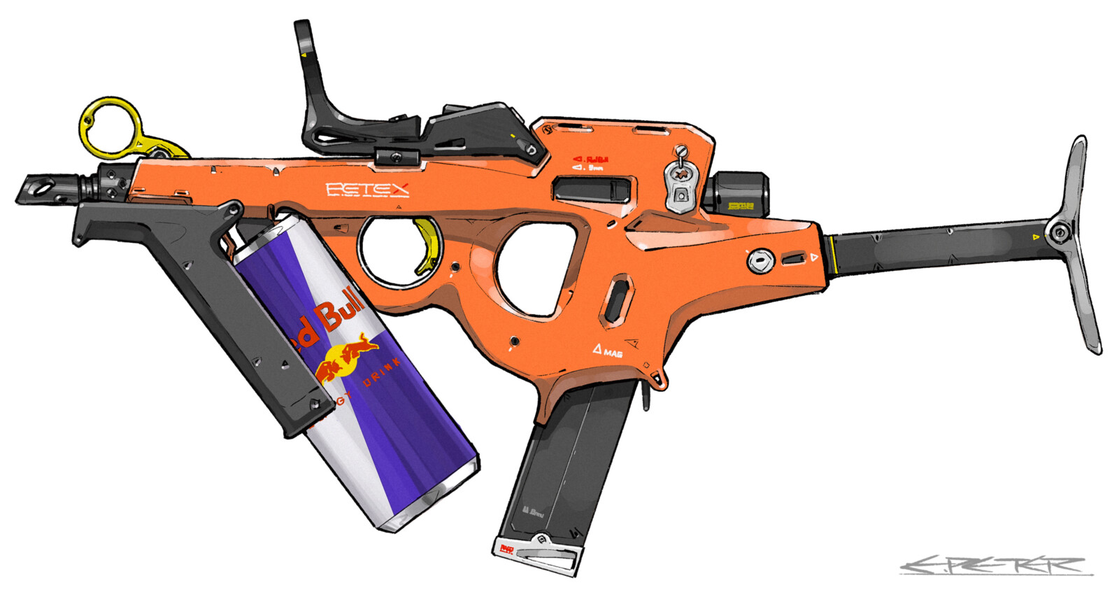 (3) Red Bull SMG
