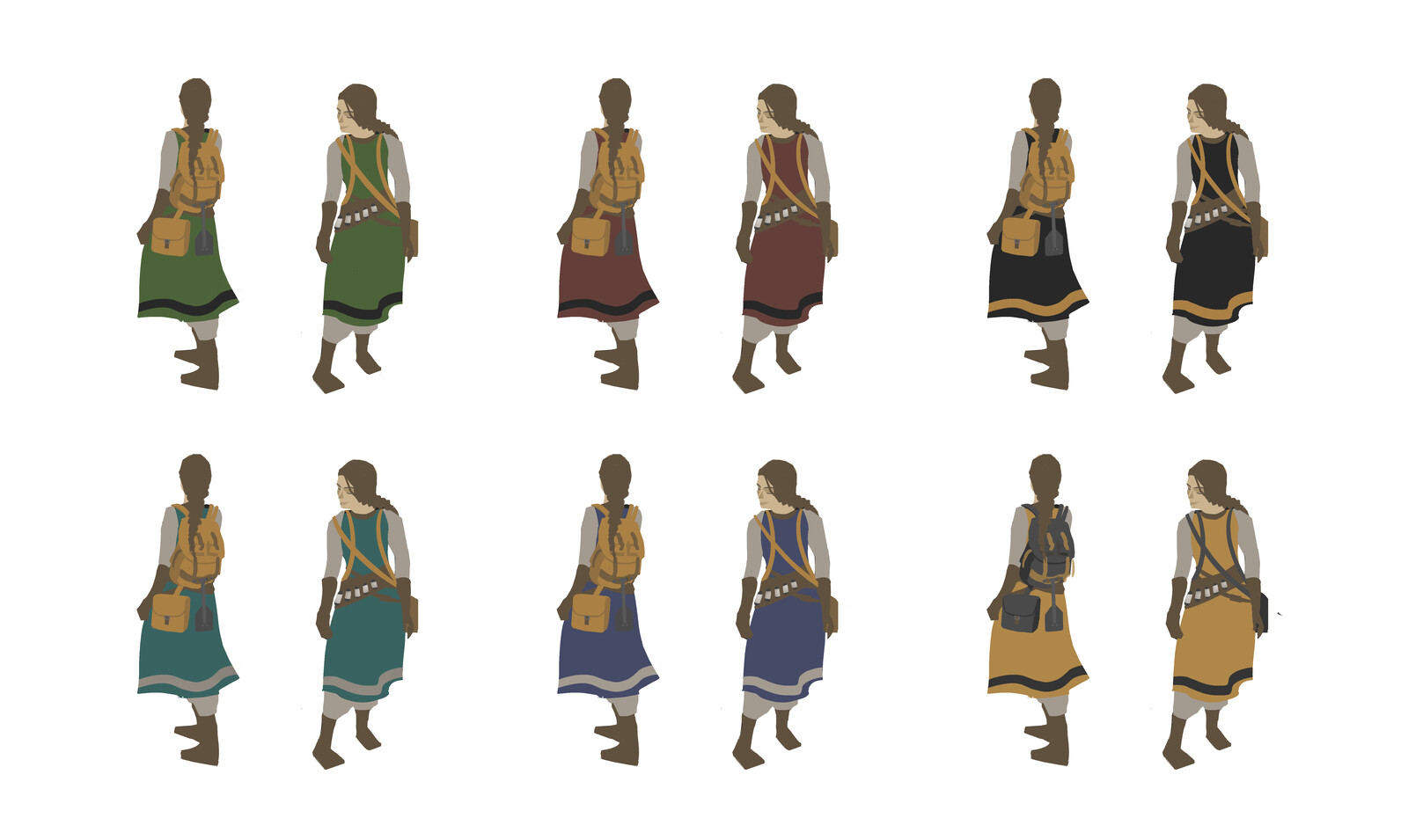 Outfit 4 with variations
